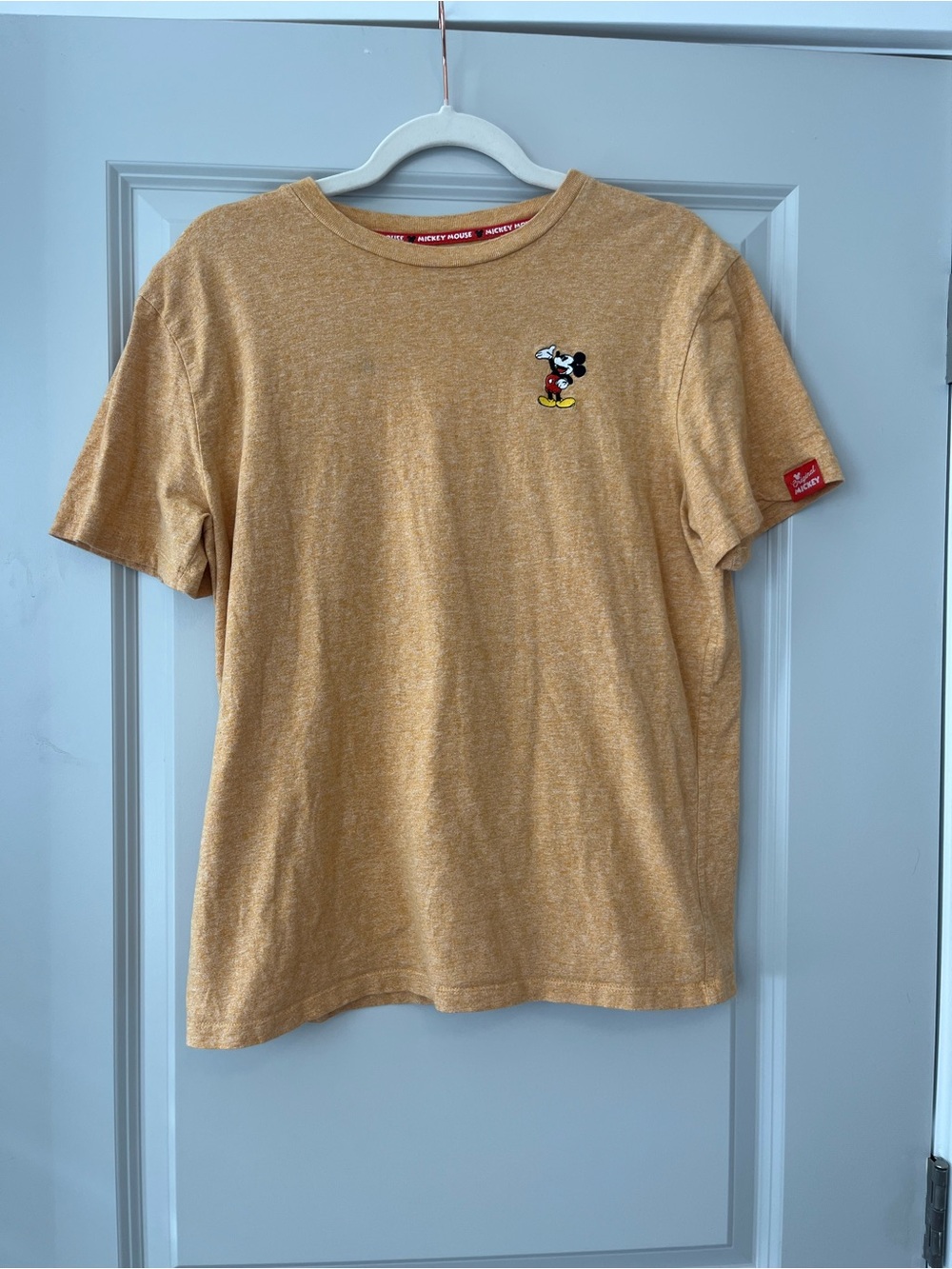 Disney Mickey Mouse Mustard Short-Sleeve Women’s T-Shirt